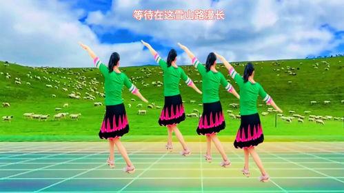 广场舞西海情歌视频,舞动青春，传承民族风情